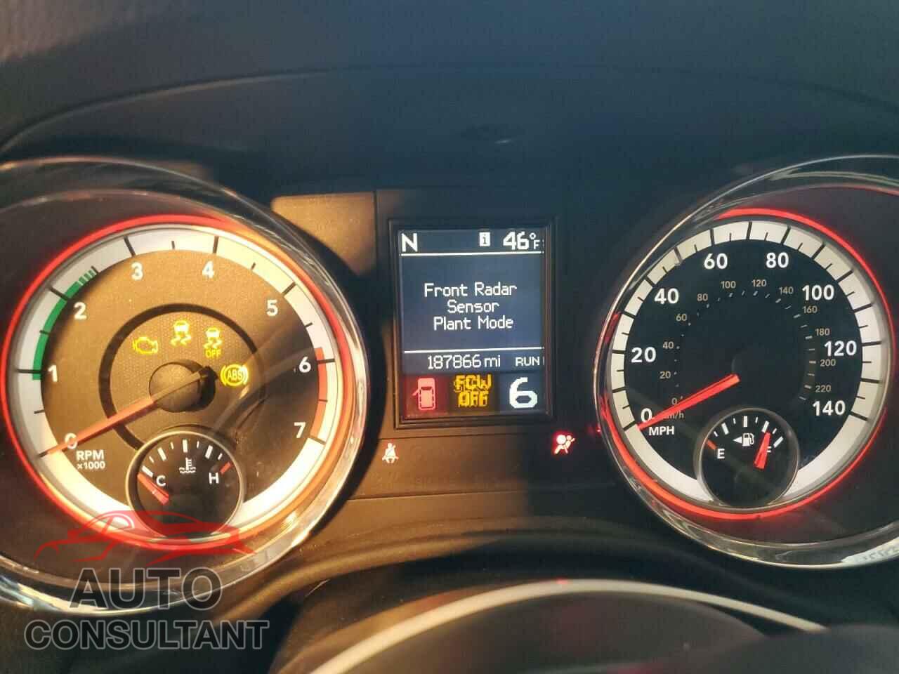 DODGE DURANGO 2012 - 1C4SDJET0CC104495