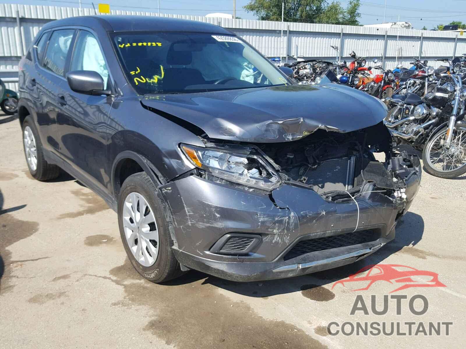 NISSAN ROGUE S 2016 - KNMAT2MV5GP736883