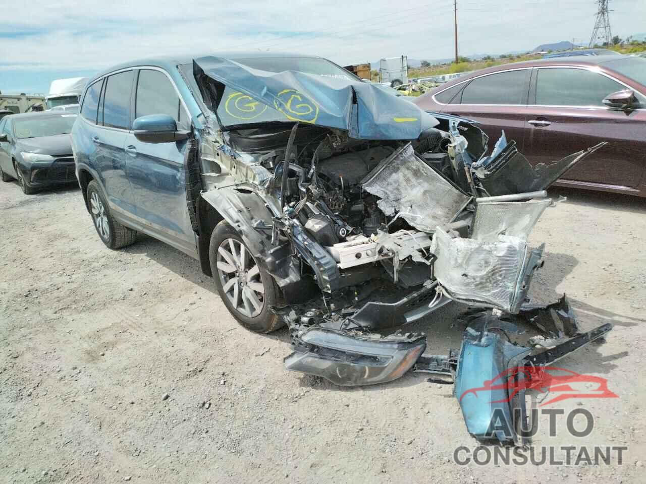 HONDA PILOT 2021 - 5FNYF5H37MB014272