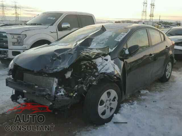 KIA FORTE 2016 - KNAFK4A60G5475981