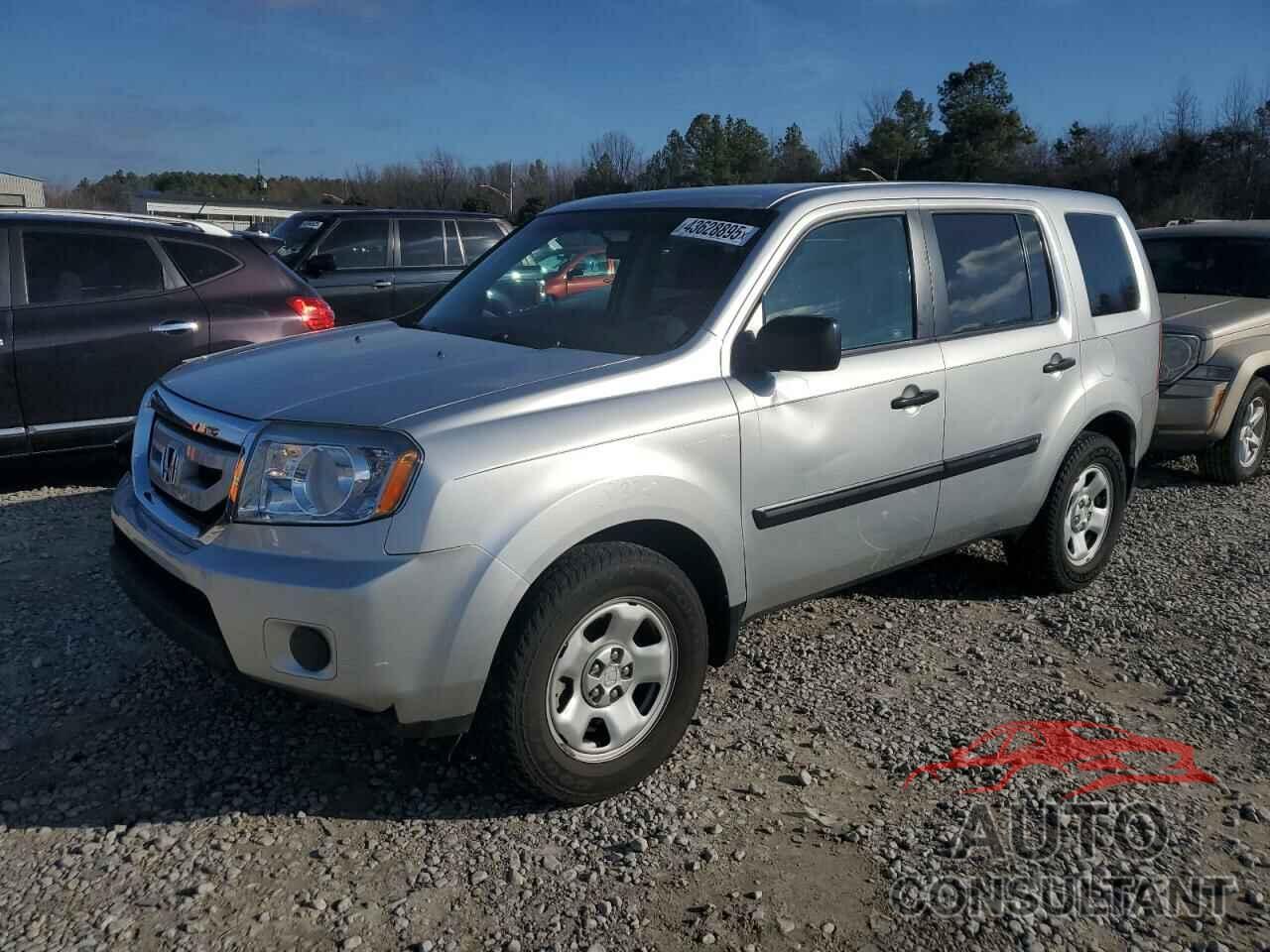HONDA PILOT 2010 - 5FNYF3H27AB003120
