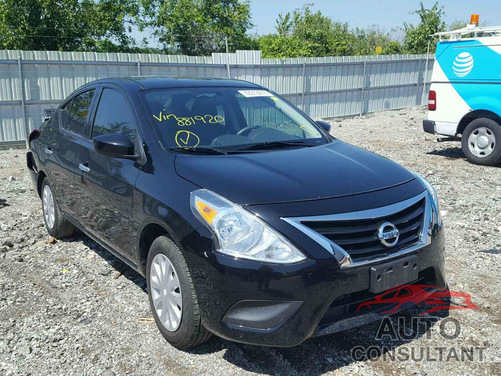 NISSAN VERSA 2016 - 3N1CN7AP2GL881920