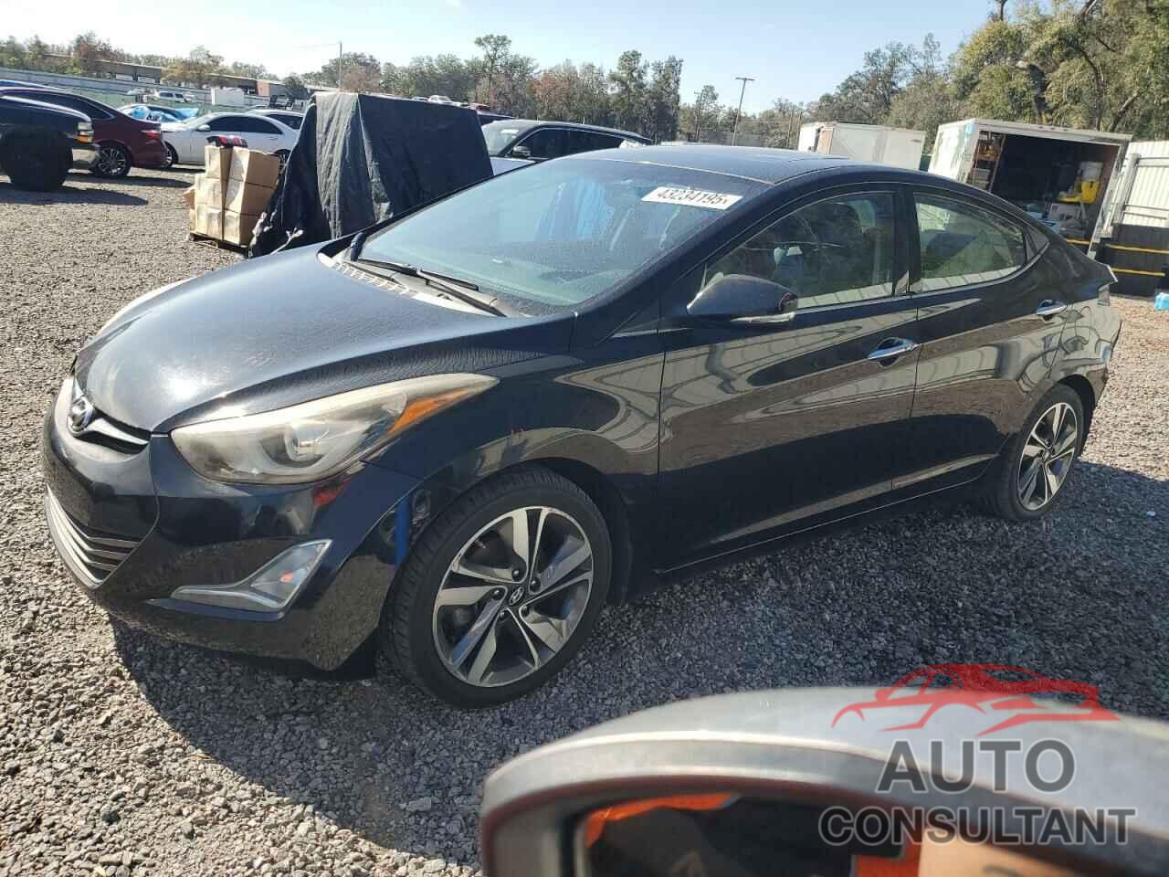 HYUNDAI ELANTRA 2014 - KMHDH4AE2EU033198