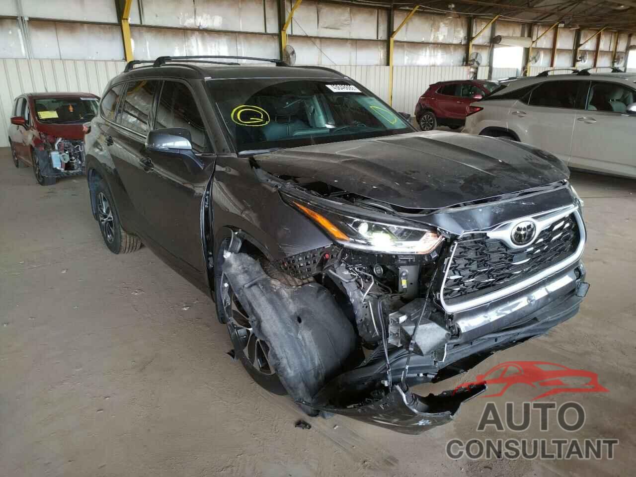 TOYOTA HIGHLANDER 2021 - 5TDHZRBH0MS557252
