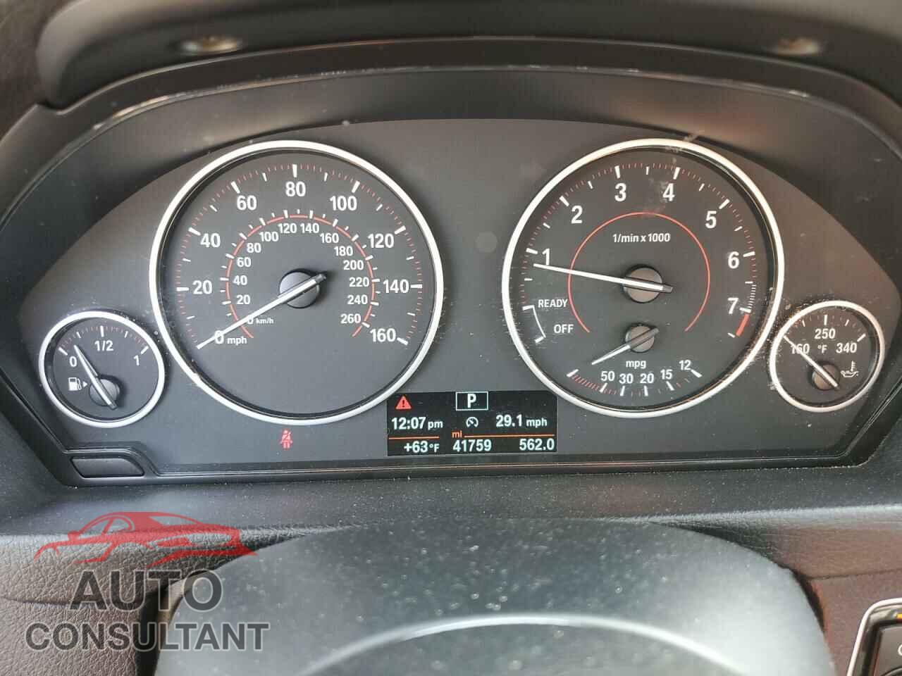 BMW 3 SERIES 2016 - WBA8E9G58GNU28581