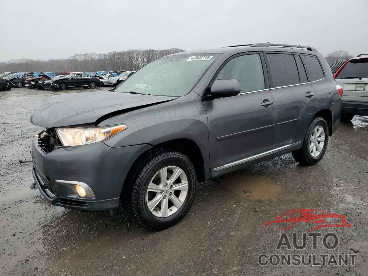 TOYOTA HIGHLANDER 2012 - 5TDBK3EHXCS105598