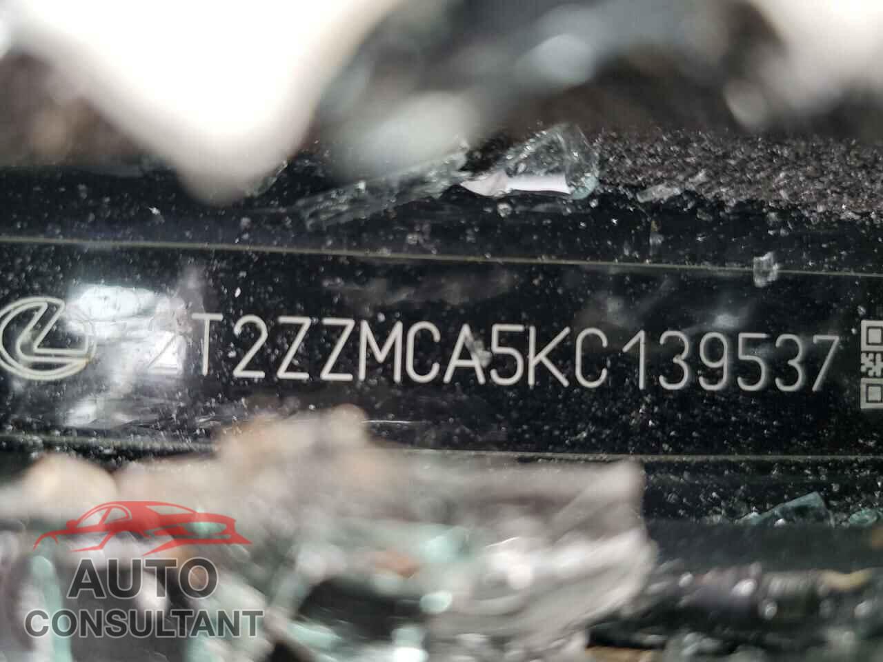 LEXUS RX350 2019 - 2T2ZZMCA5KC139537