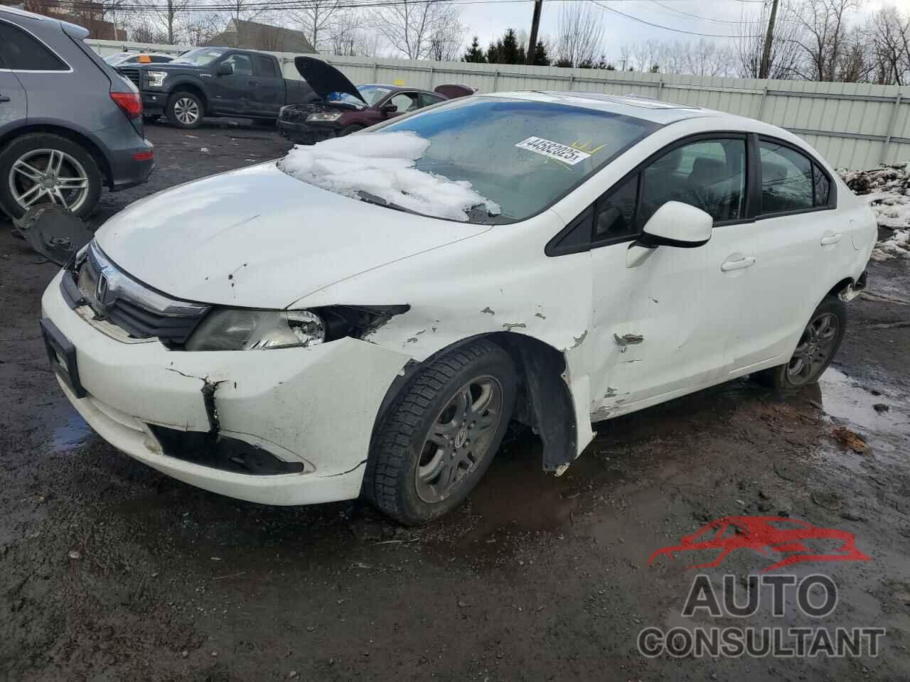 HONDA CIVIC 2012 - 2HGFB2F86CH327291