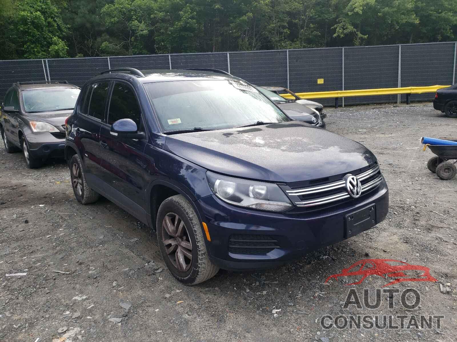 VOLKSWAGEN TIGUAN 2016 - WVGBV7AX9GW604437