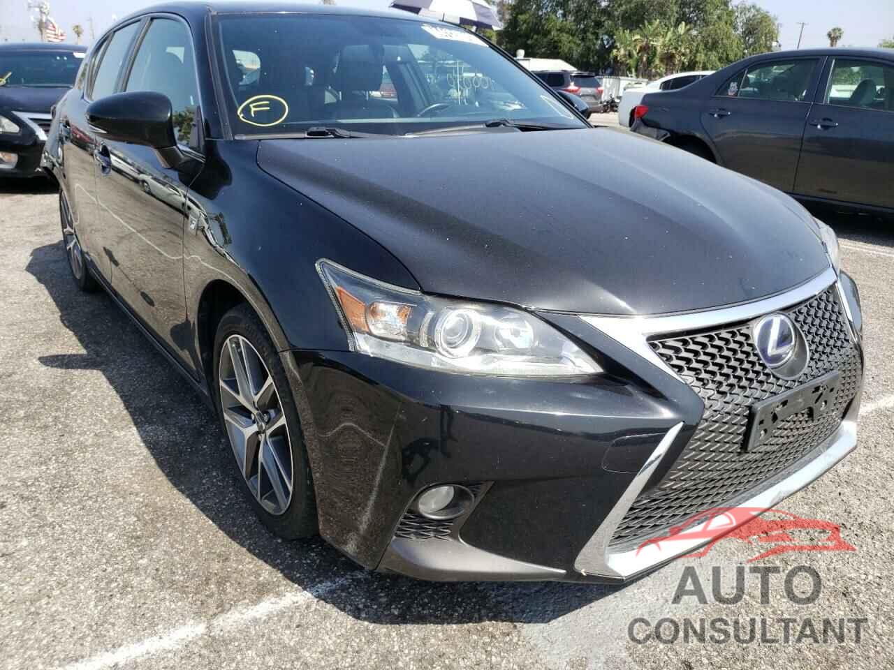 LEXUS CT 200 2016 - JTHKD5BH2G2251435