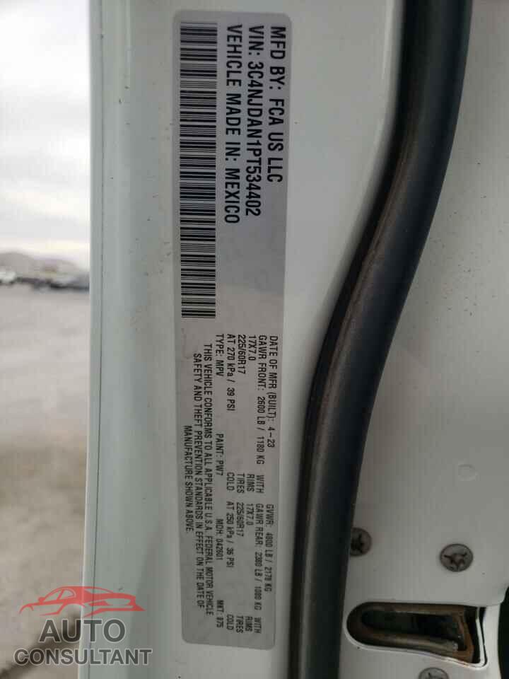 JEEP COMPASS 2023 - 3C4NJDAN1PT534402