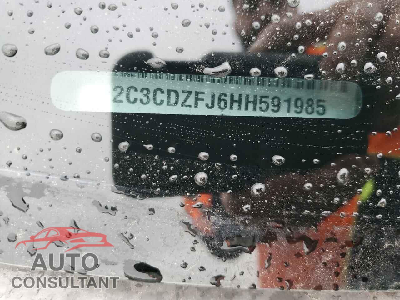 DODGE CHALLENGER 2017 - 2C3CDZFJ6HH591985