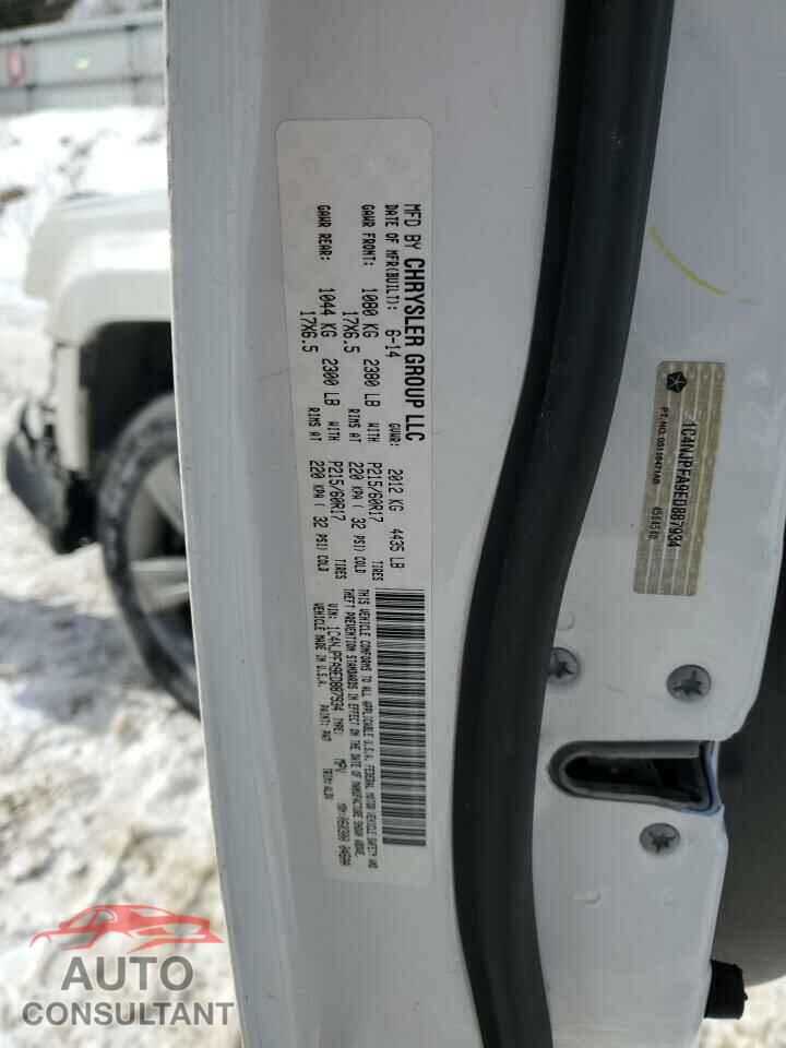 JEEP PATRIOT 2014 - 1C4NJPFA9ED887934