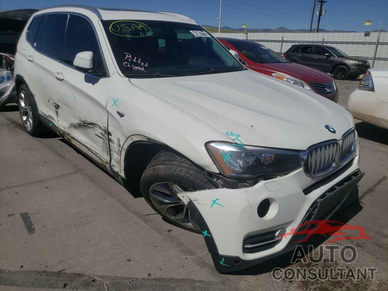 BMW X3 2016 - 5UXWY3C55G0N87509