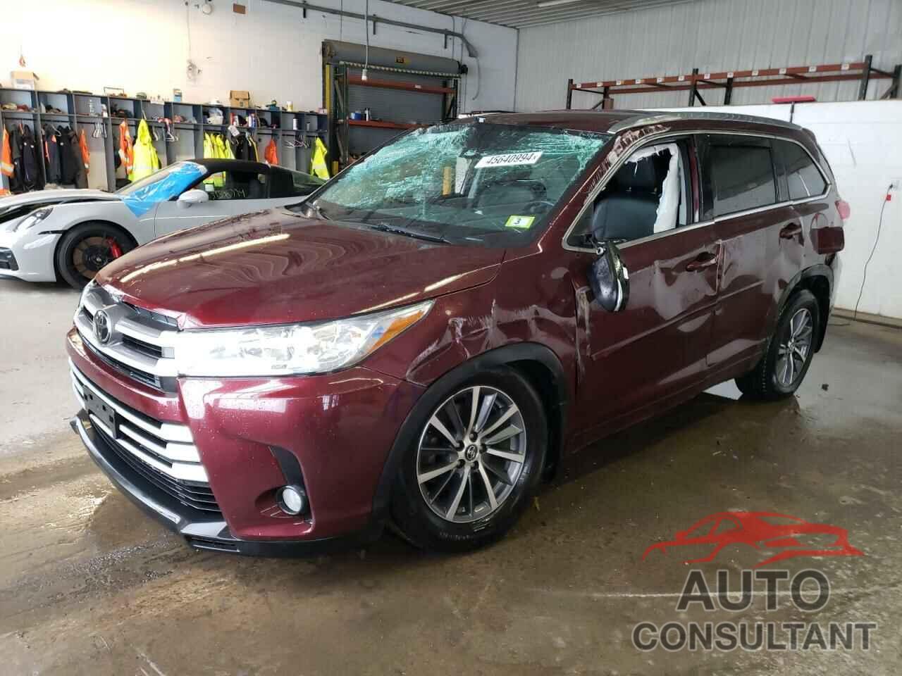 TOYOTA HIGHLANDER 2018 - 5TDJZRFH4JS821435