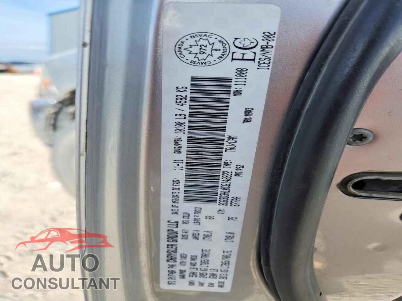 DODGE RAM 3500 2012 - 3C63D3HL0CG148822