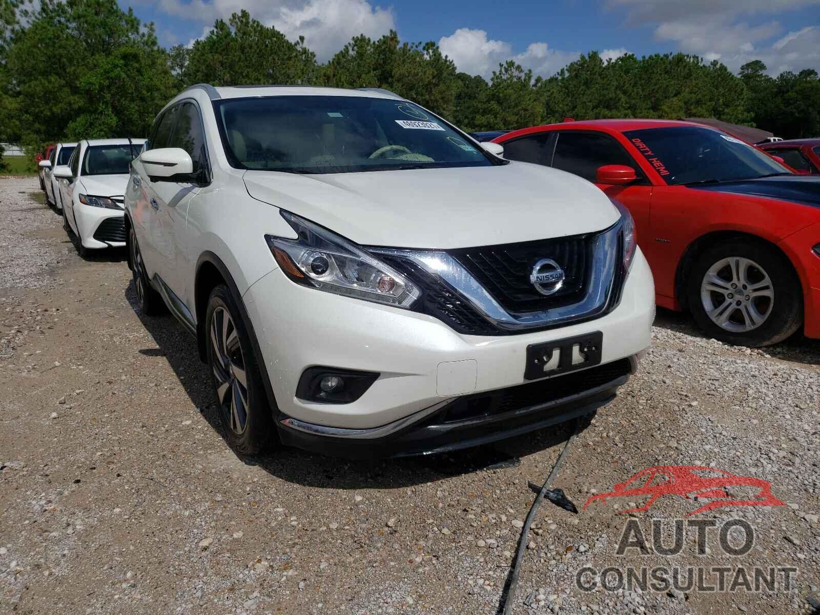 NISSAN MURANO 2017 - 5N1AZ2MG6HN173495