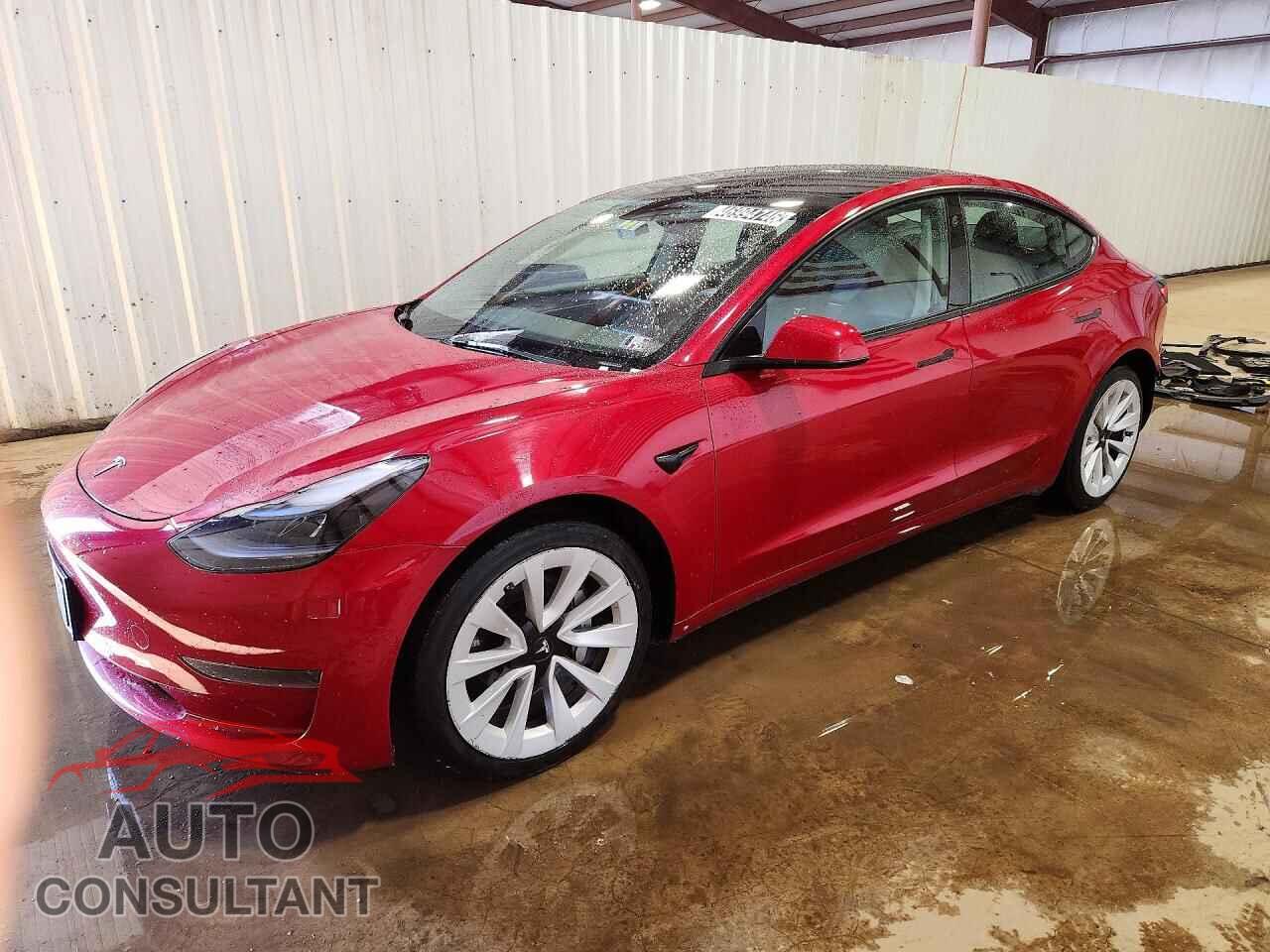 TESLA MODEL 3 2022 - 5YJ3E1EA3NF372222