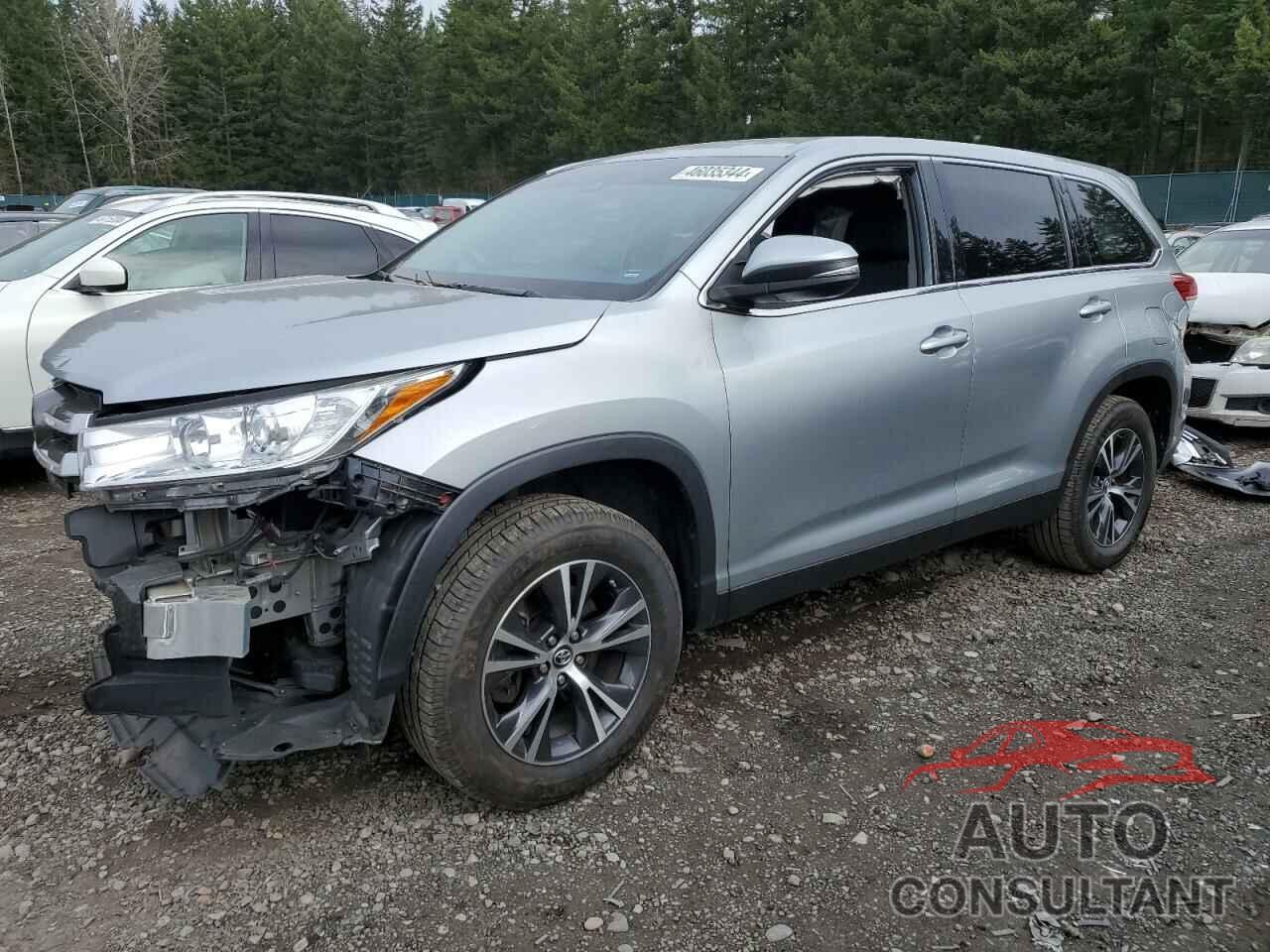 TOYOTA HIGHLANDER 2019 - 5TDZARFH7KS054417