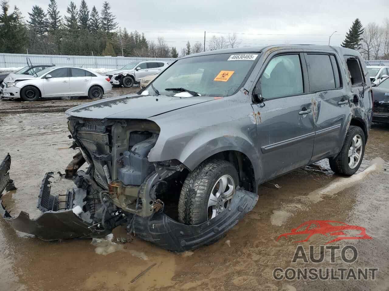 HONDA PILOT 2013 - 5FNYF4H26DB501531