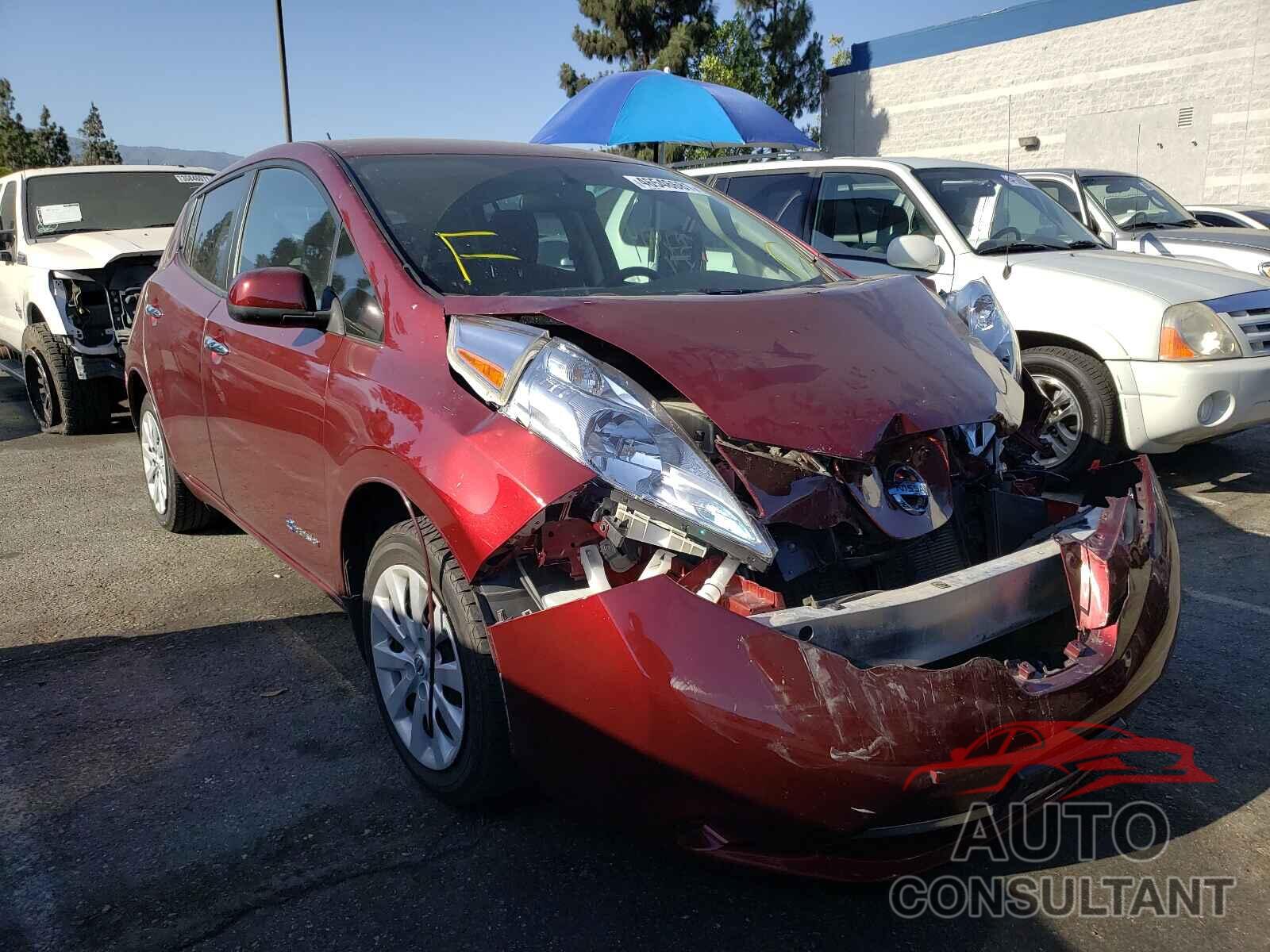 NISSAN LEAF 2017 - 1N4BZ0CP6HC306157