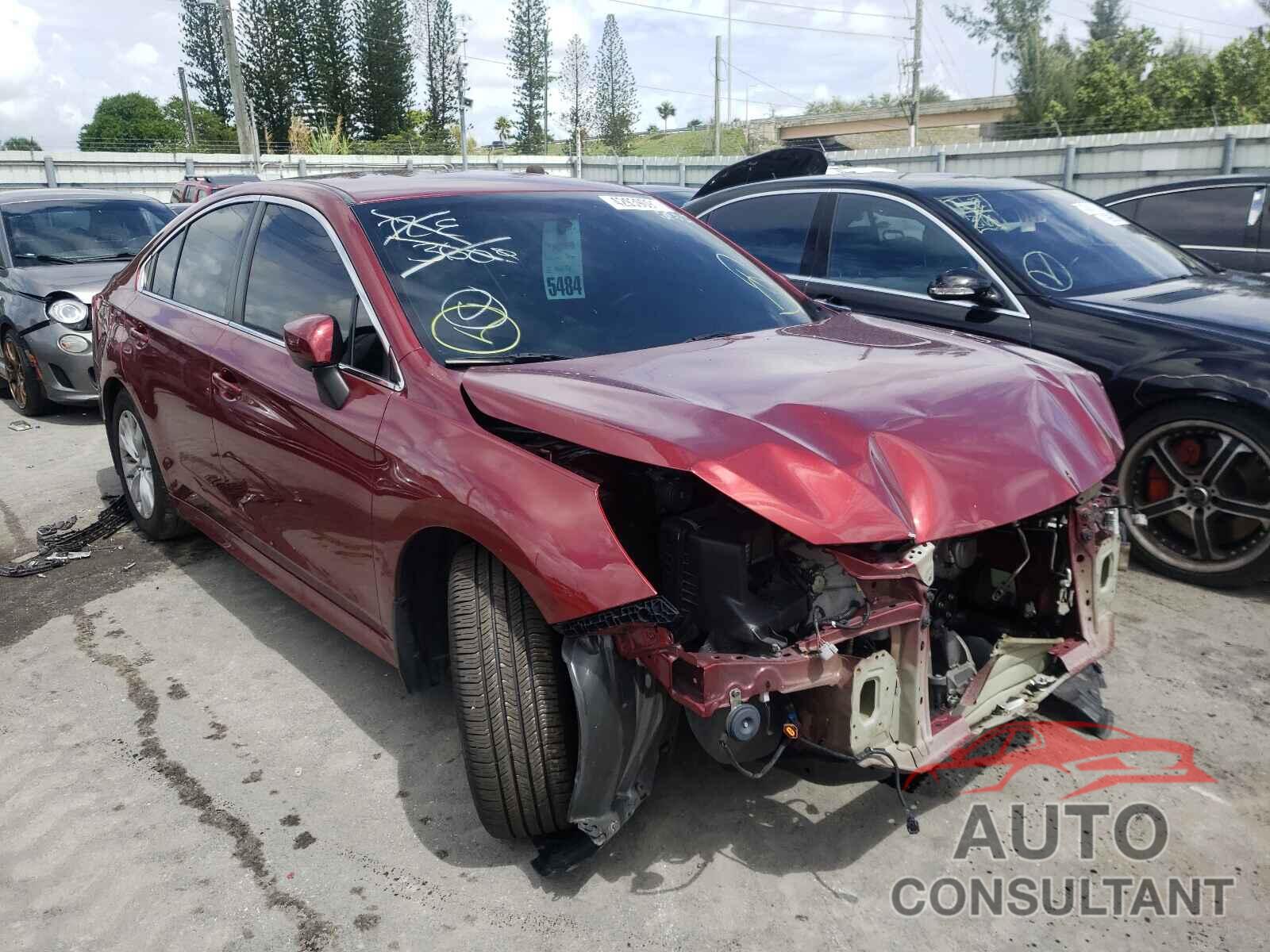 SUBARU LEGACY 2016 - 4S3BNBC6XG3054047