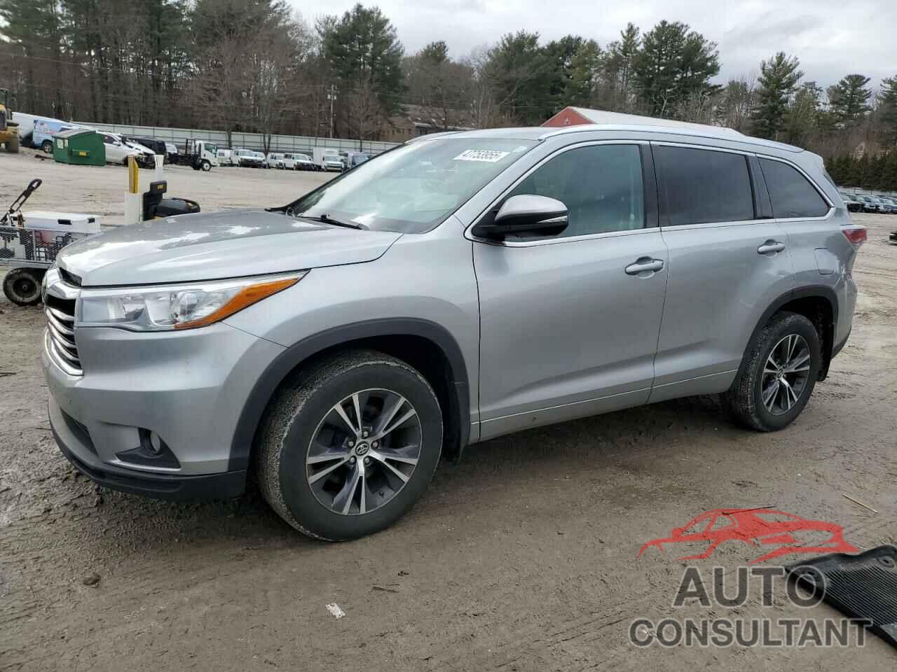 TOYOTA HIGHLANDER 2016 - 5TDJKRFH6GS301962