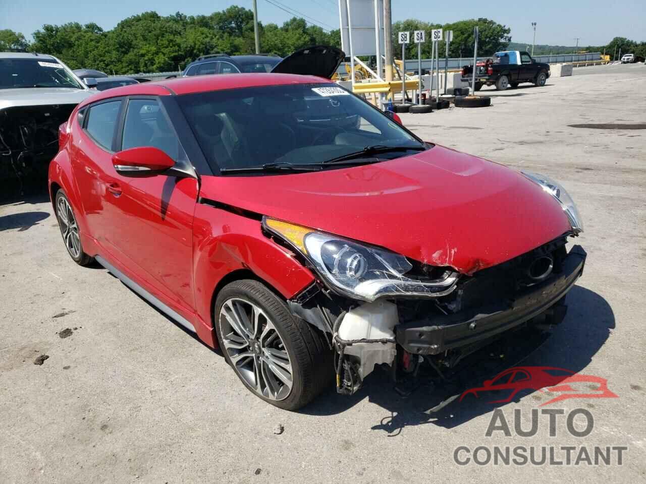 HYUNDAI VELOSTER 2017 - KMHTC6AEXHU313526