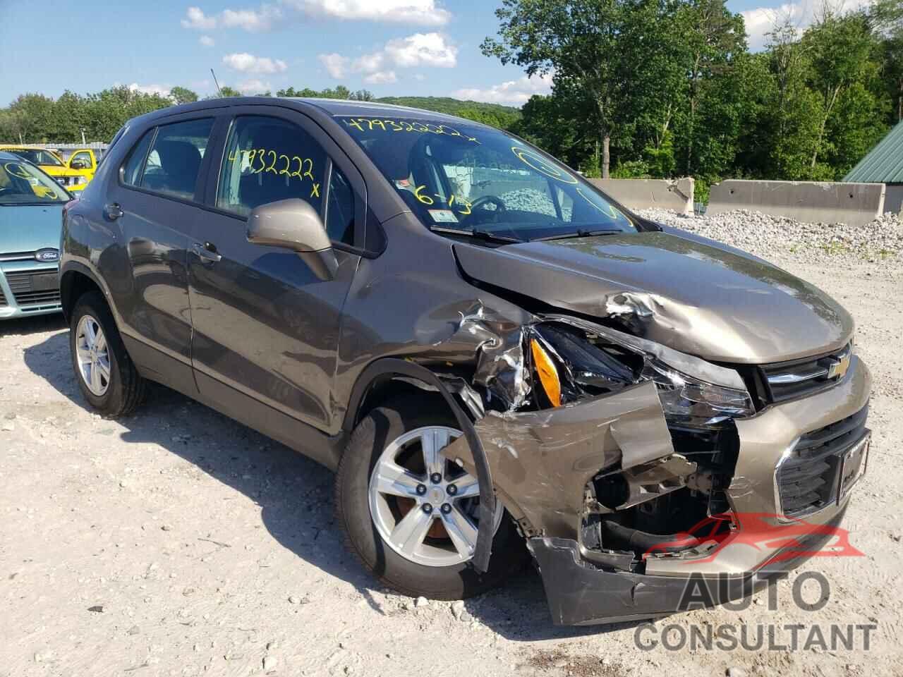 CHEVROLET TRAX 2020 - KL7CJNSB3LB347348