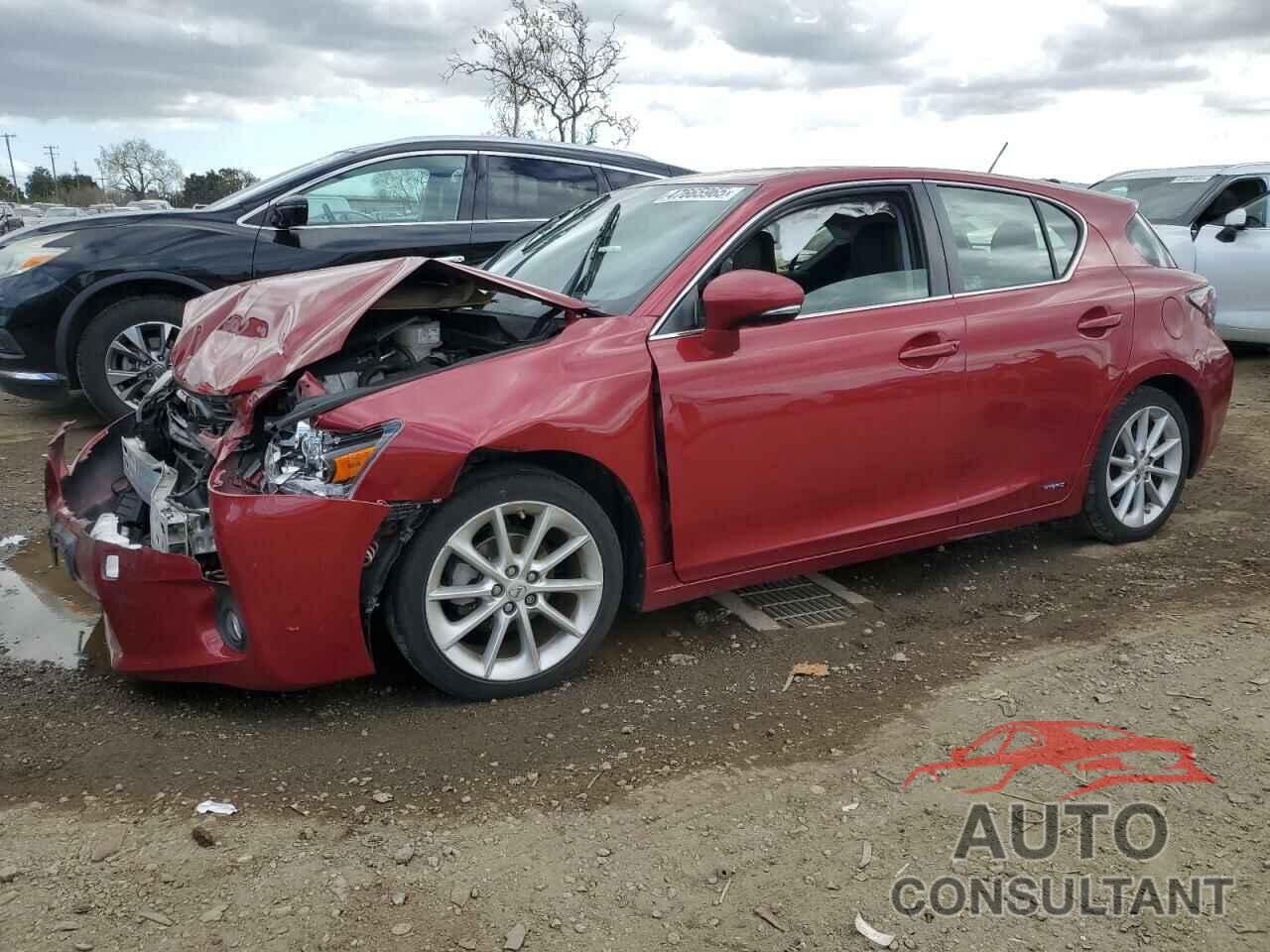 LEXUS CT 200 2011 - JTHKD5BHXB2039309