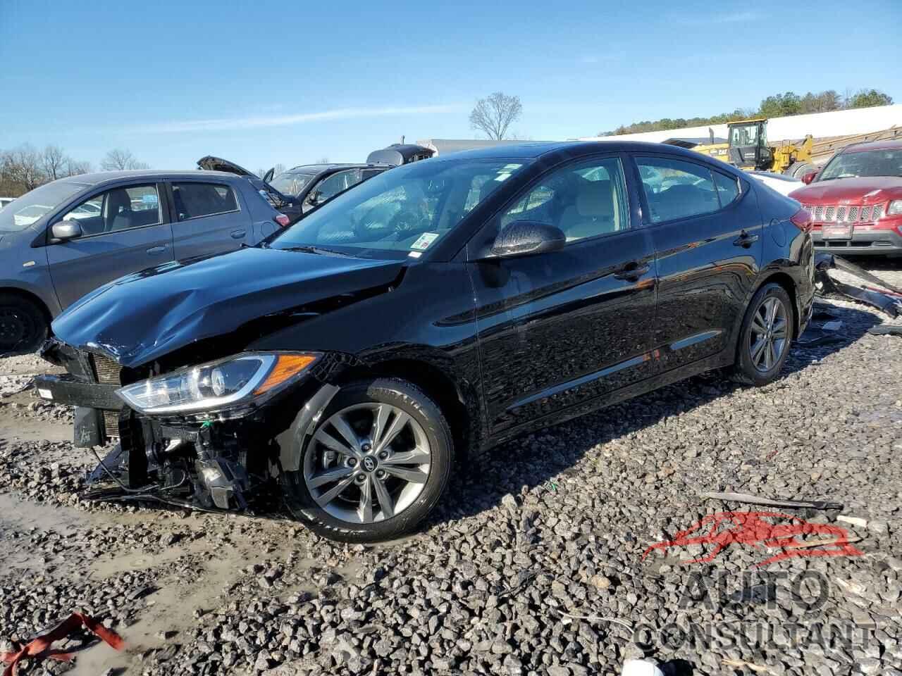 HYUNDAI ELANTRA 2018 - 5NPD84LF9JH277851