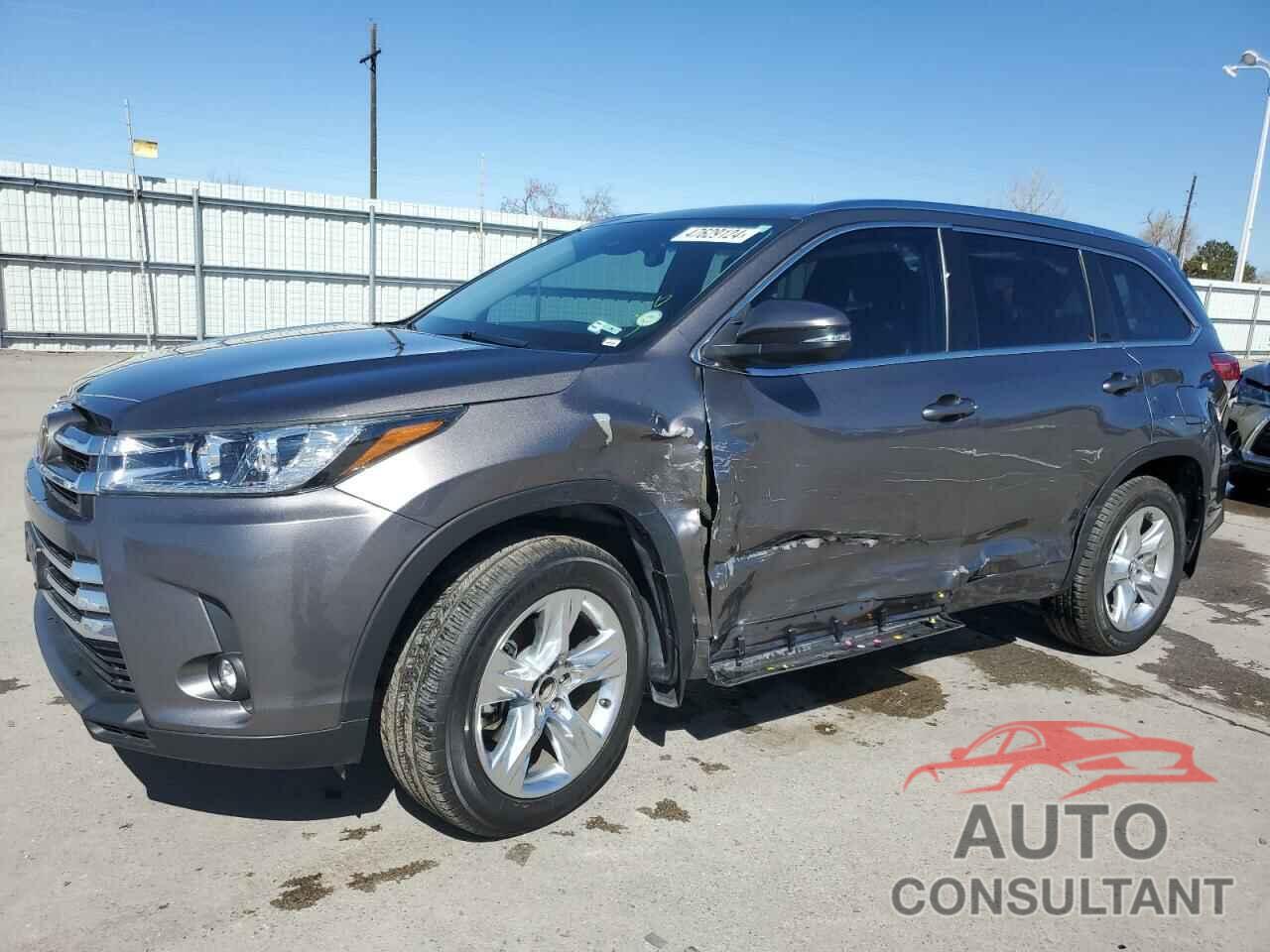 TOYOTA HIGHLANDER 2019 - 5TDDZRFHXKS939214