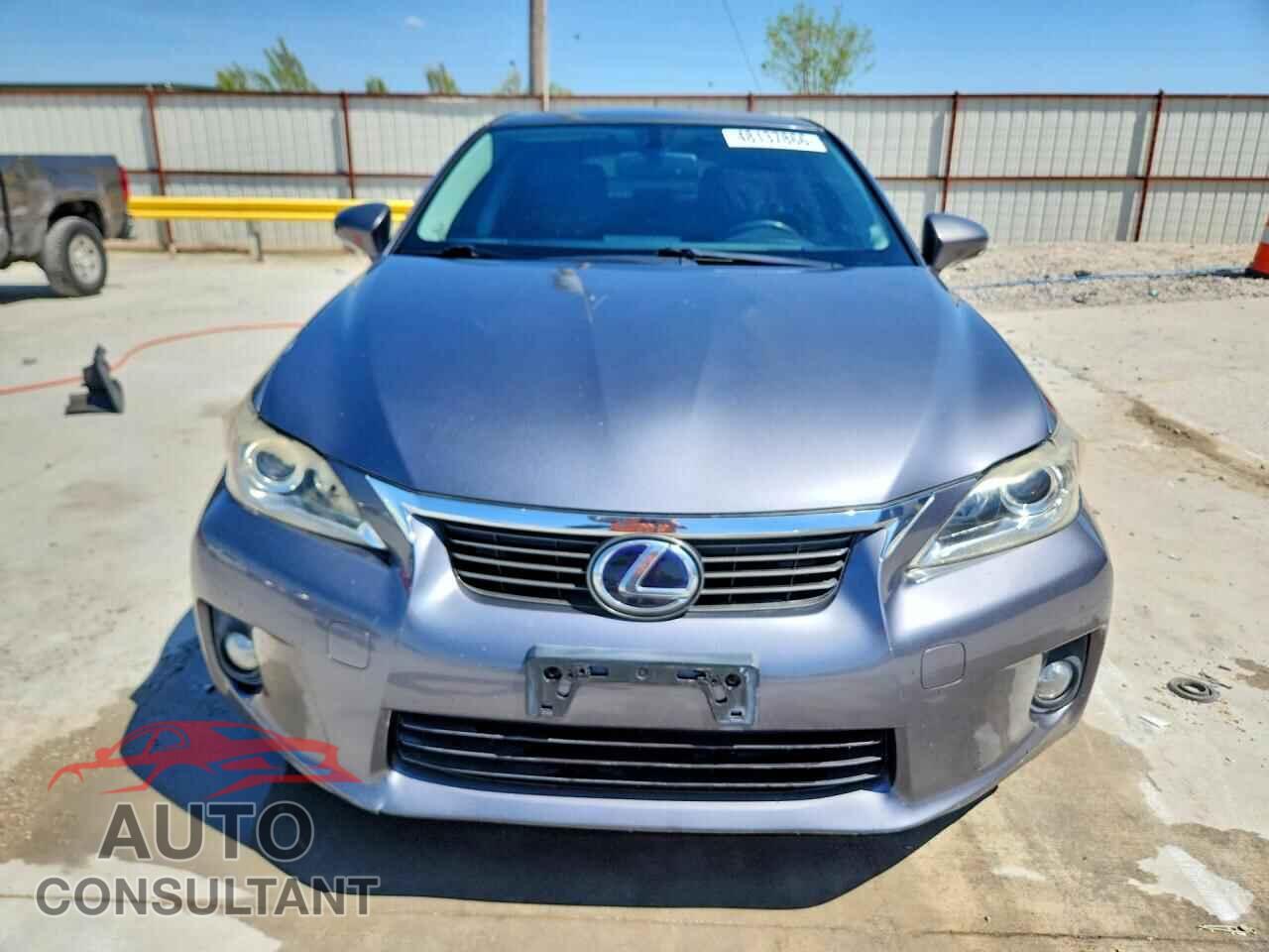 LEXUS CT 200 2013 - JTHKD5BH6D2171339
