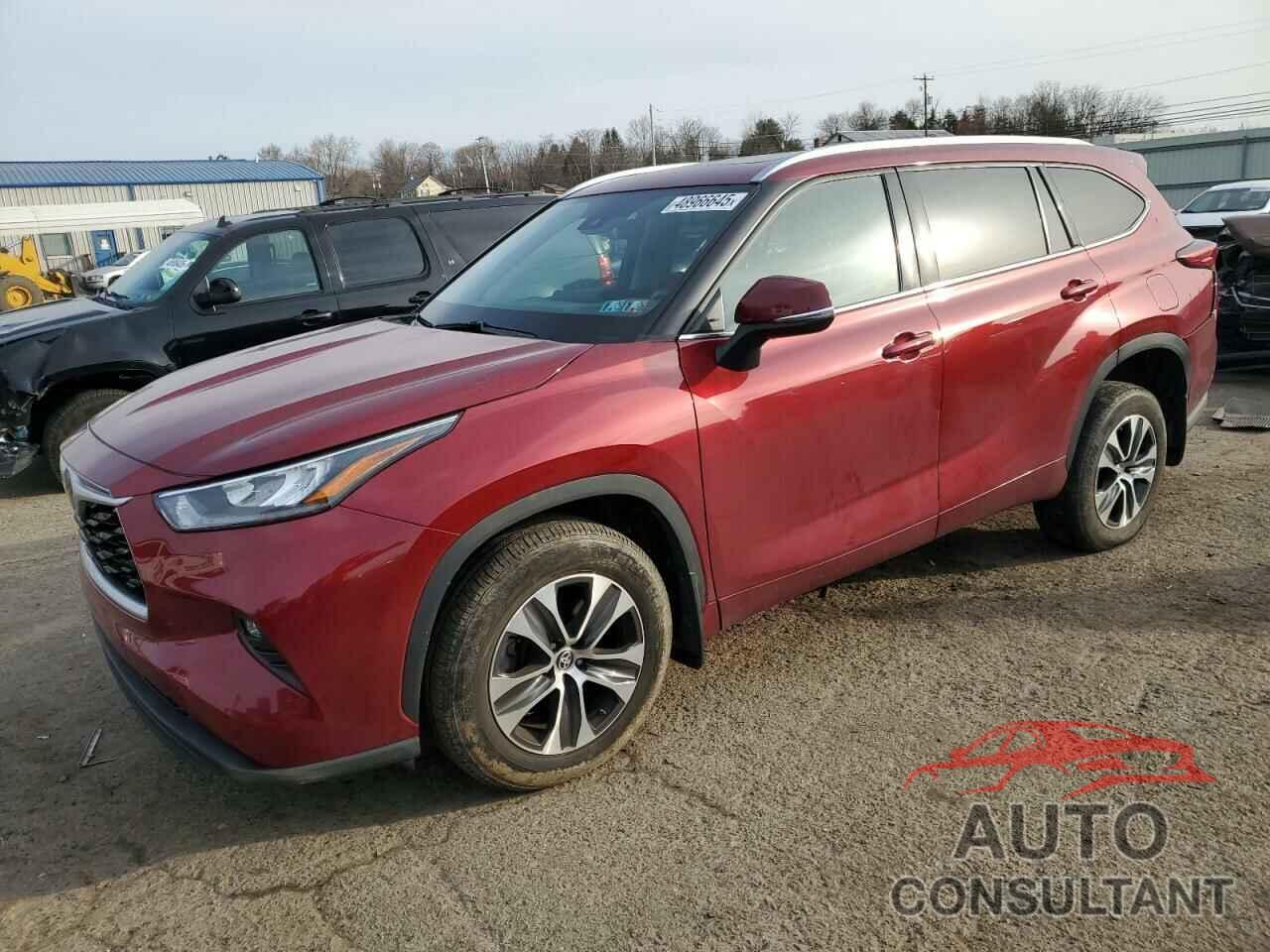 TOYOTA HIGHLANDER 2020 - 5TDGZRBH7LS506678