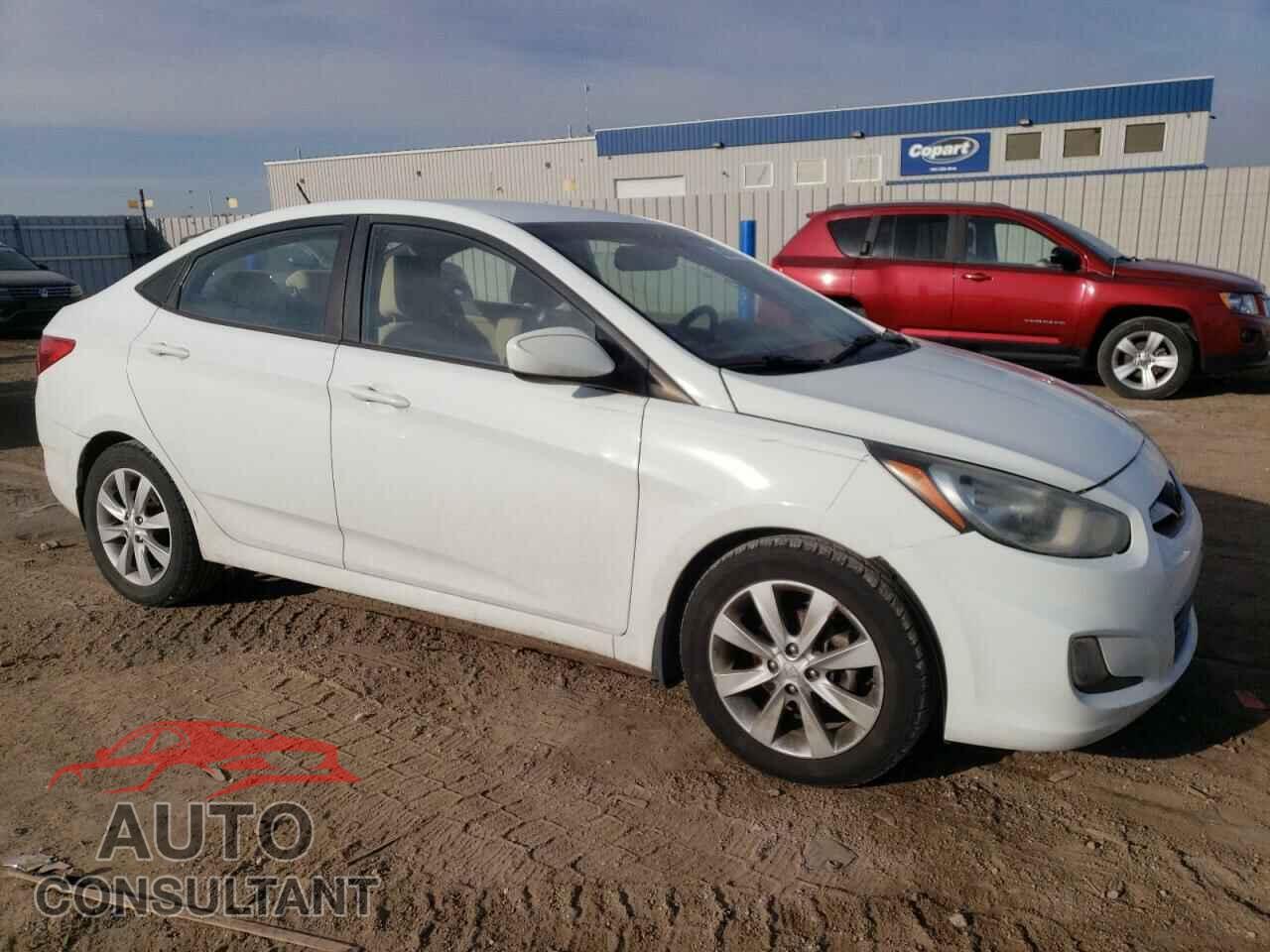 HYUNDAI ACCENT 2013 - KMHCU4AE0DU434187