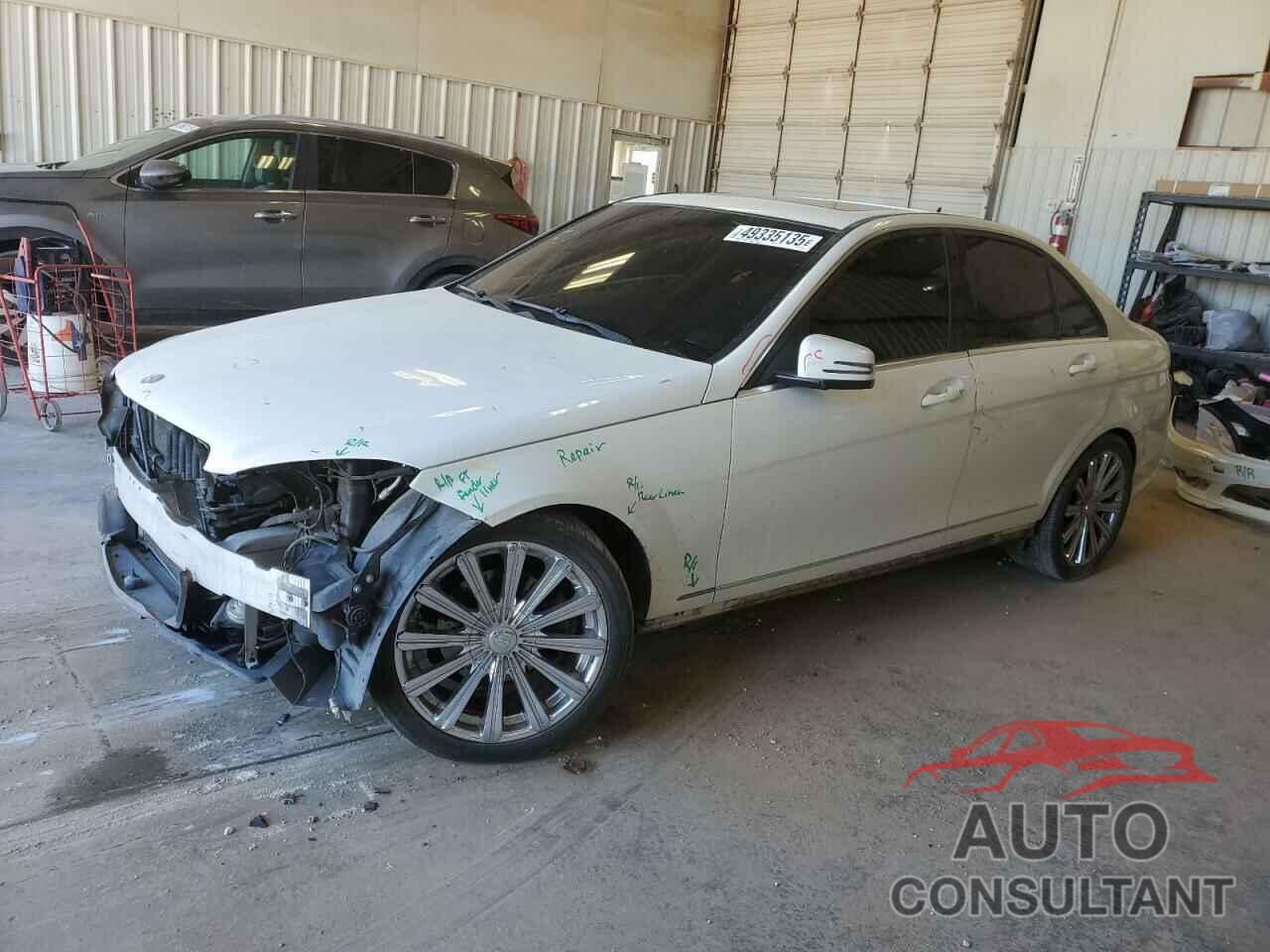 MERCEDES-BENZ C-CLASS 2010 - WDDGF5EBXAR119956