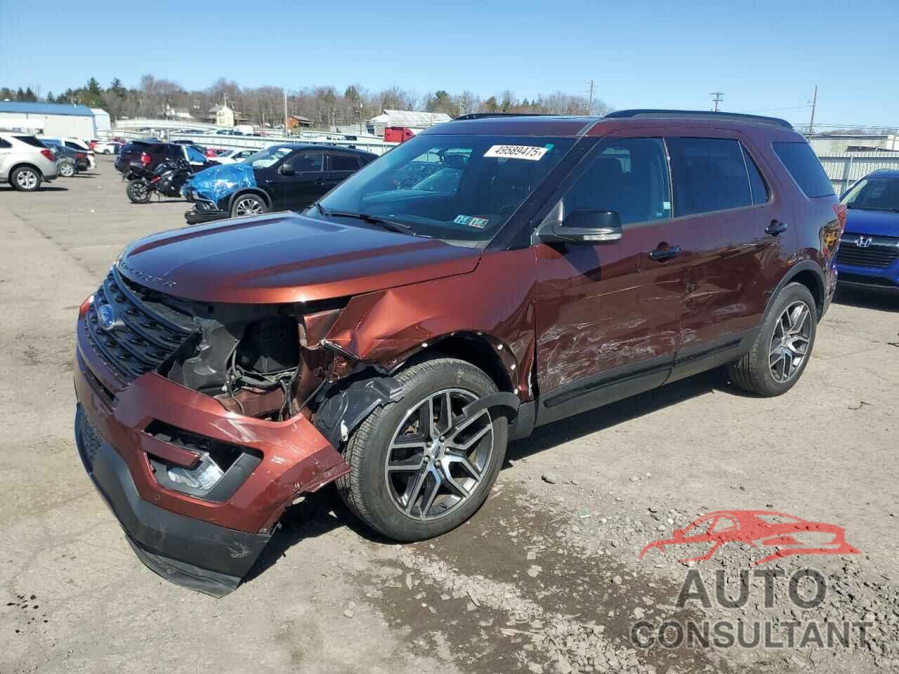 FORD EXPLORER 2016 - 1FM5K8GTXGGD09048