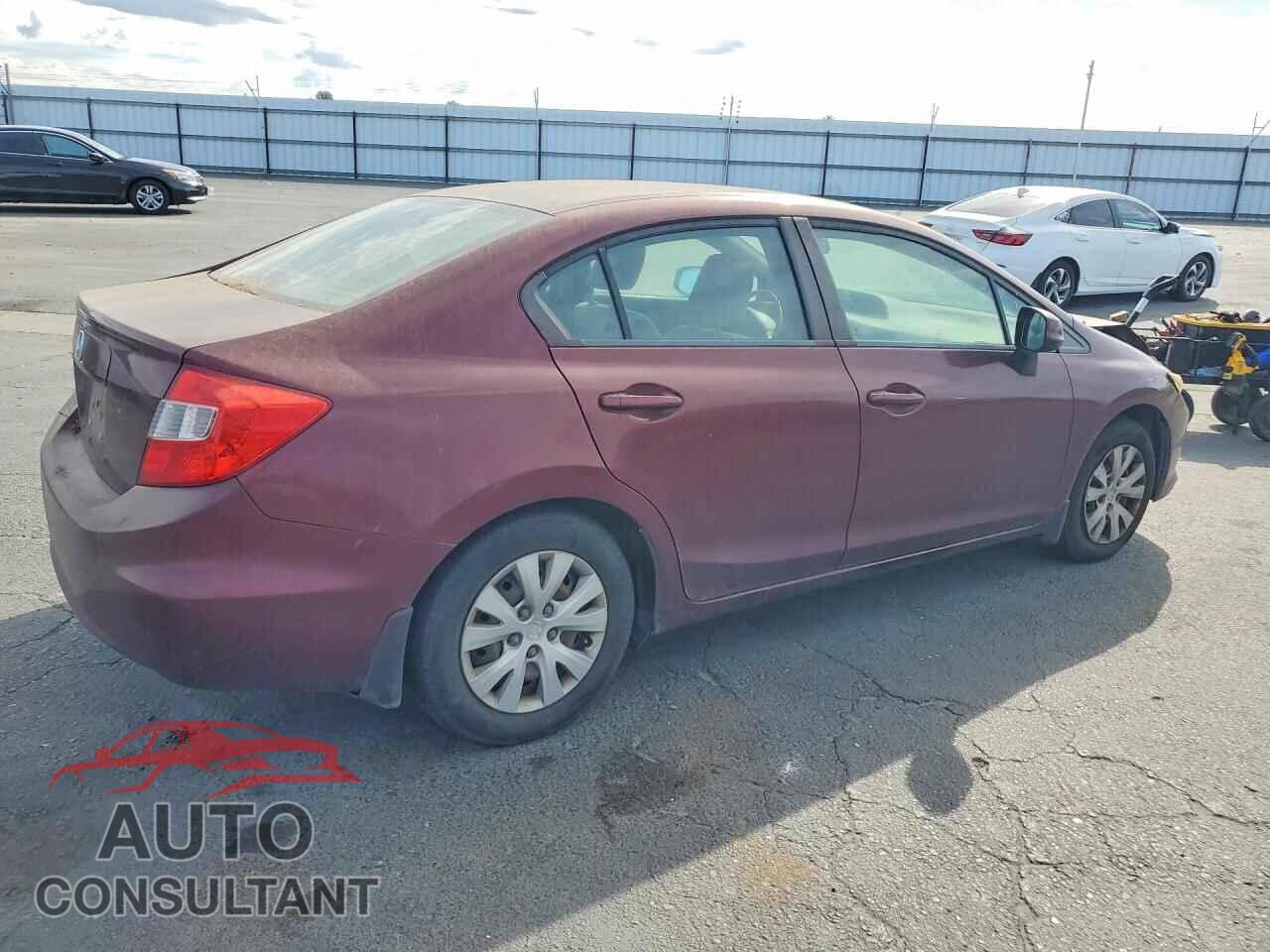 HONDA CIVIC 2012 - 19XFB2F54CE320615
