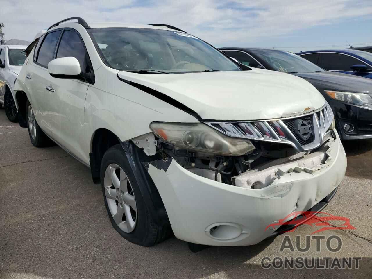 NISSAN MURANO 2009 - JN8AZ18W49W200435