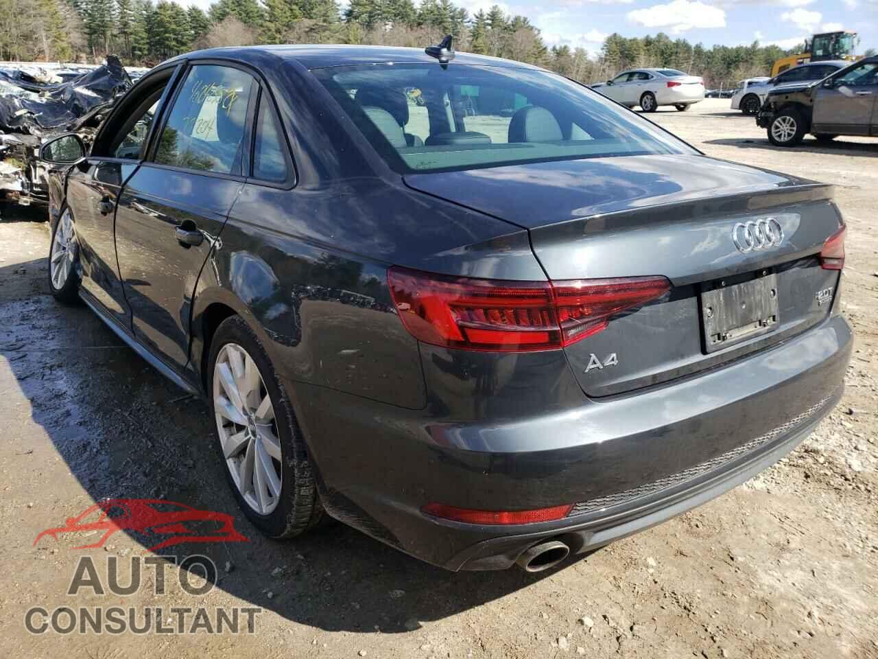 AUDI A4 2018 - WAUDNAF45JA106911