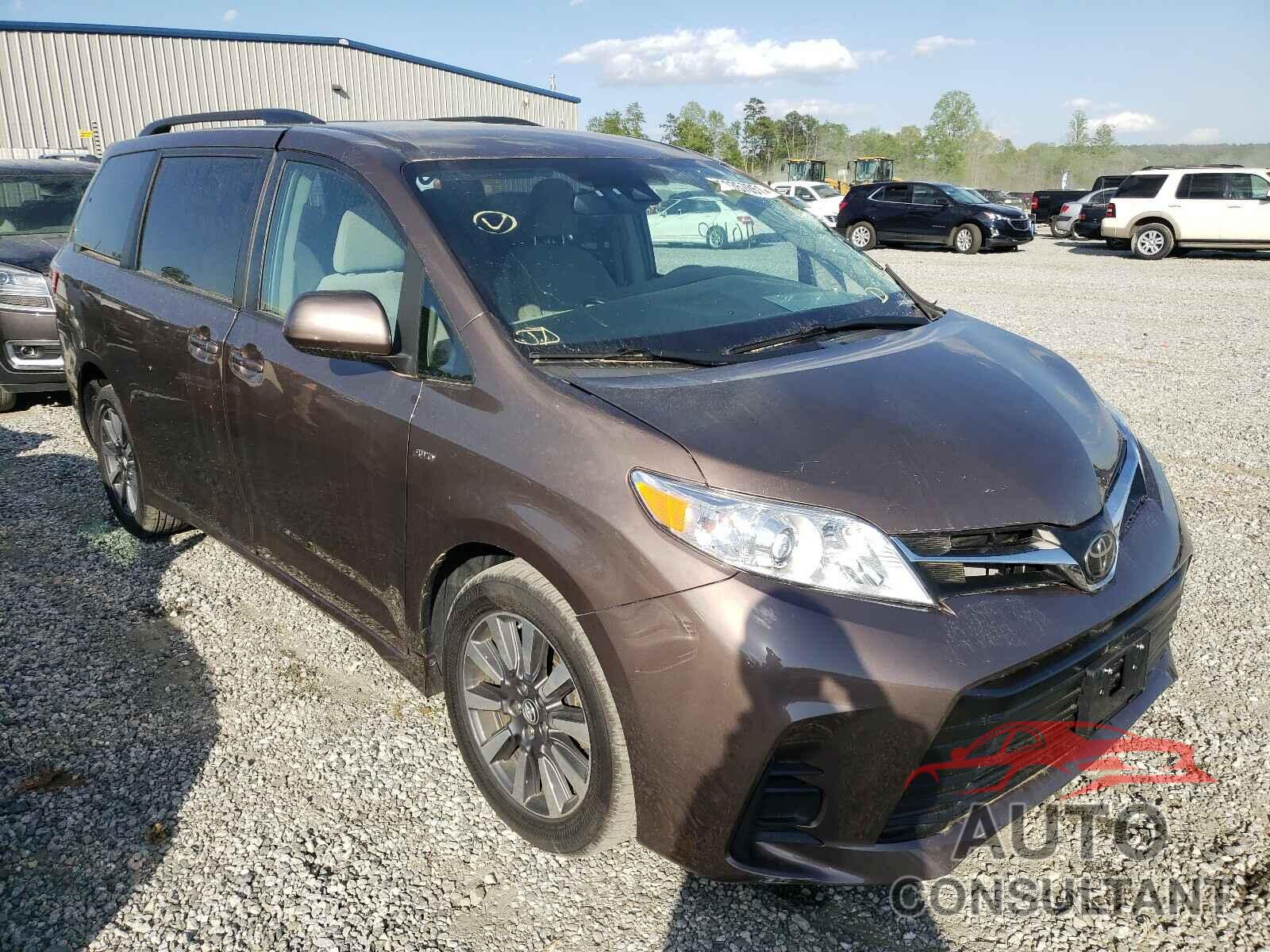 TOYOTA SIENNA 2019 - 5TDJZ3DC7KS224690