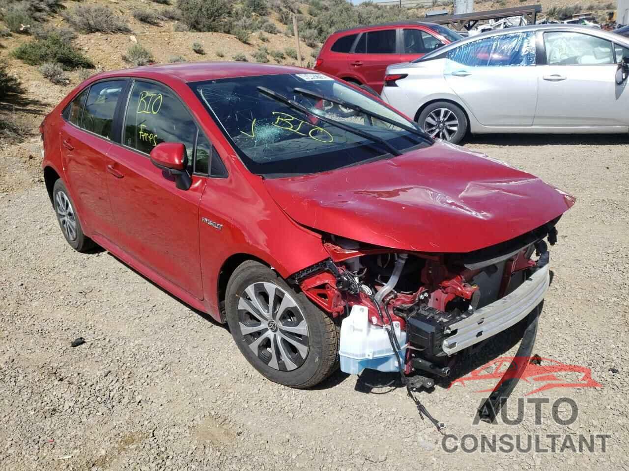 TOYOTA COROLLA 2021 - JTDEAMDE7MJ035554