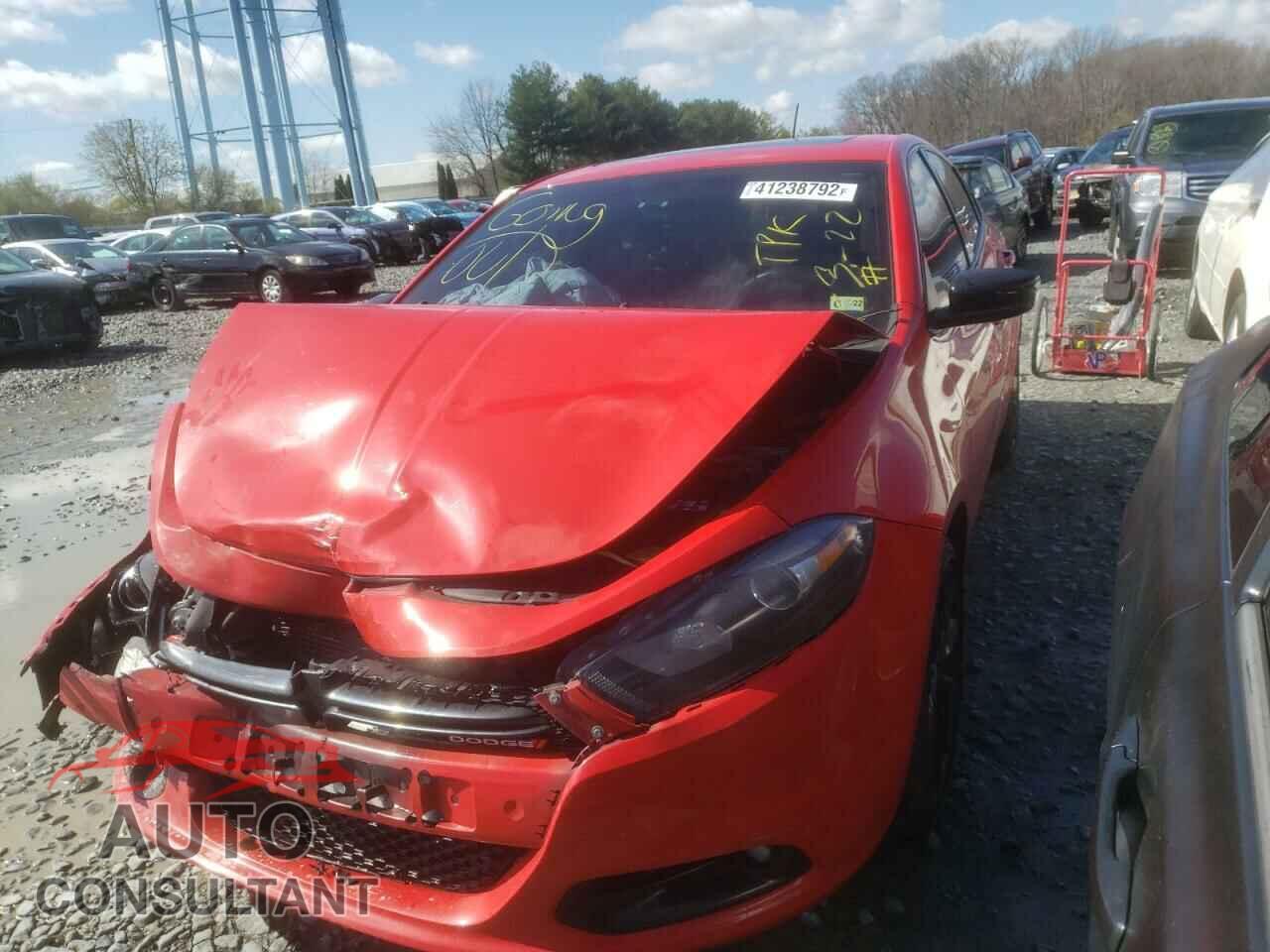 DODGE DART 2016 - 1C3CDFFA3GD820634