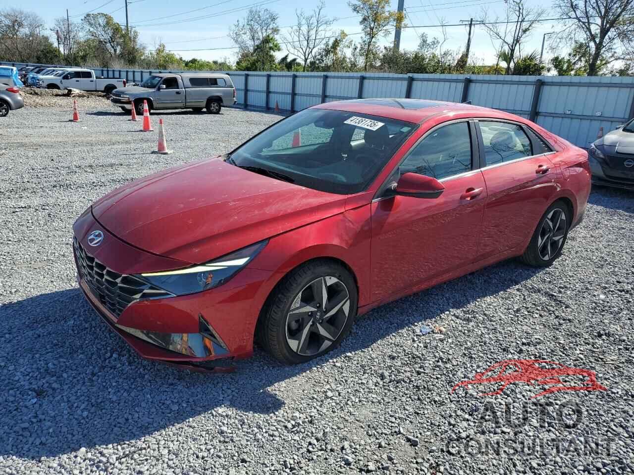 HYUNDAI ELANTRA 2021 - 5NPLN4AG6MH011305