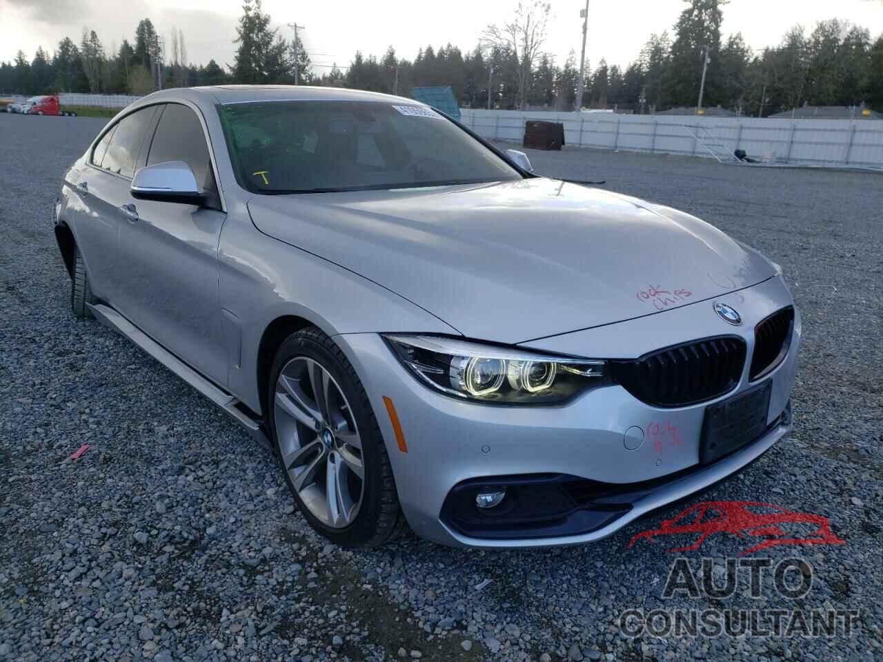 BMW 4 SERIES 2018 - WBA4J3C51JBG91956