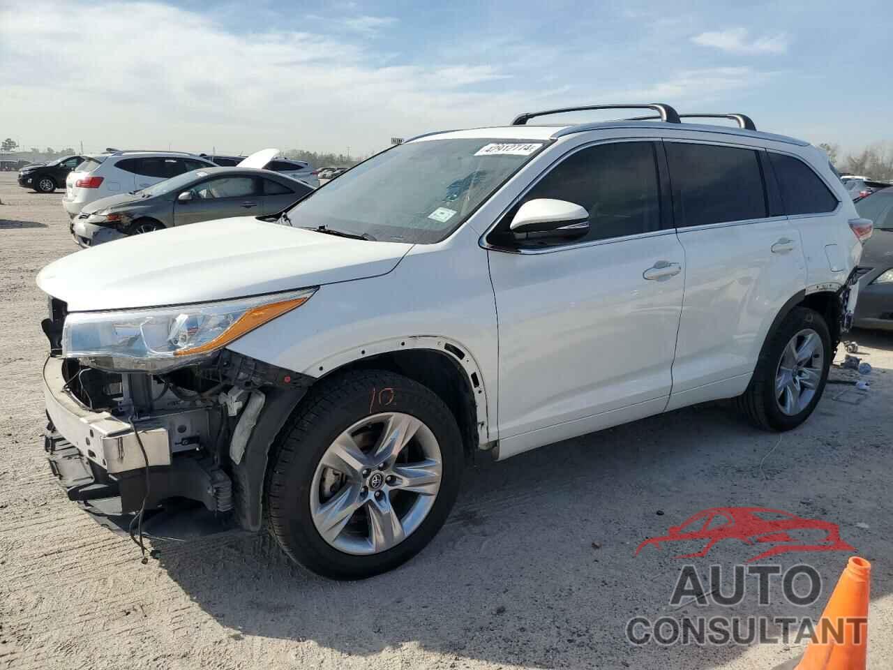 TOYOTA HIGHLANDER 2016 - 5TDDKRFHXGS336193