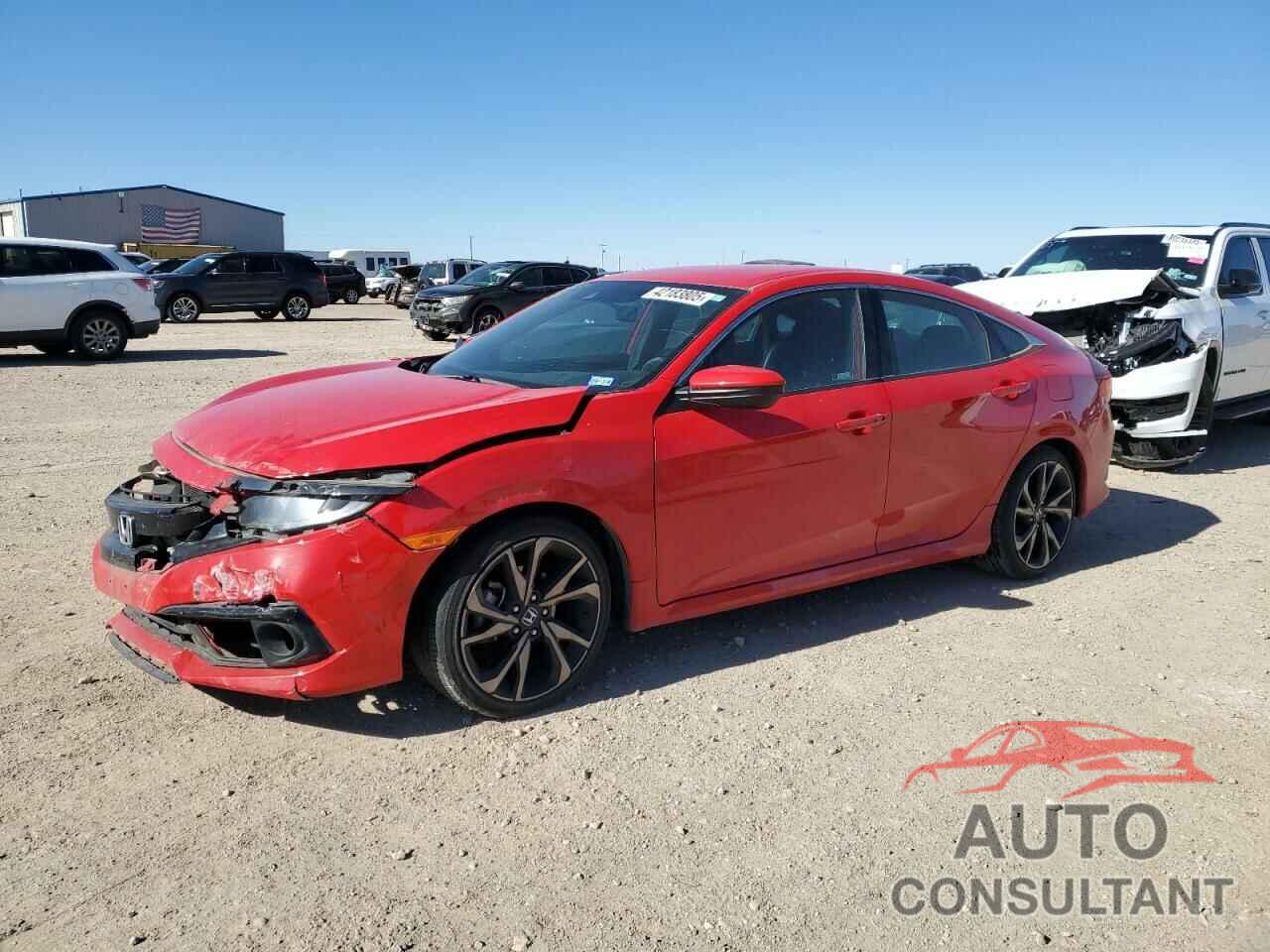 HONDA CIVIC 2019 - 2HGFC2F88KH578244