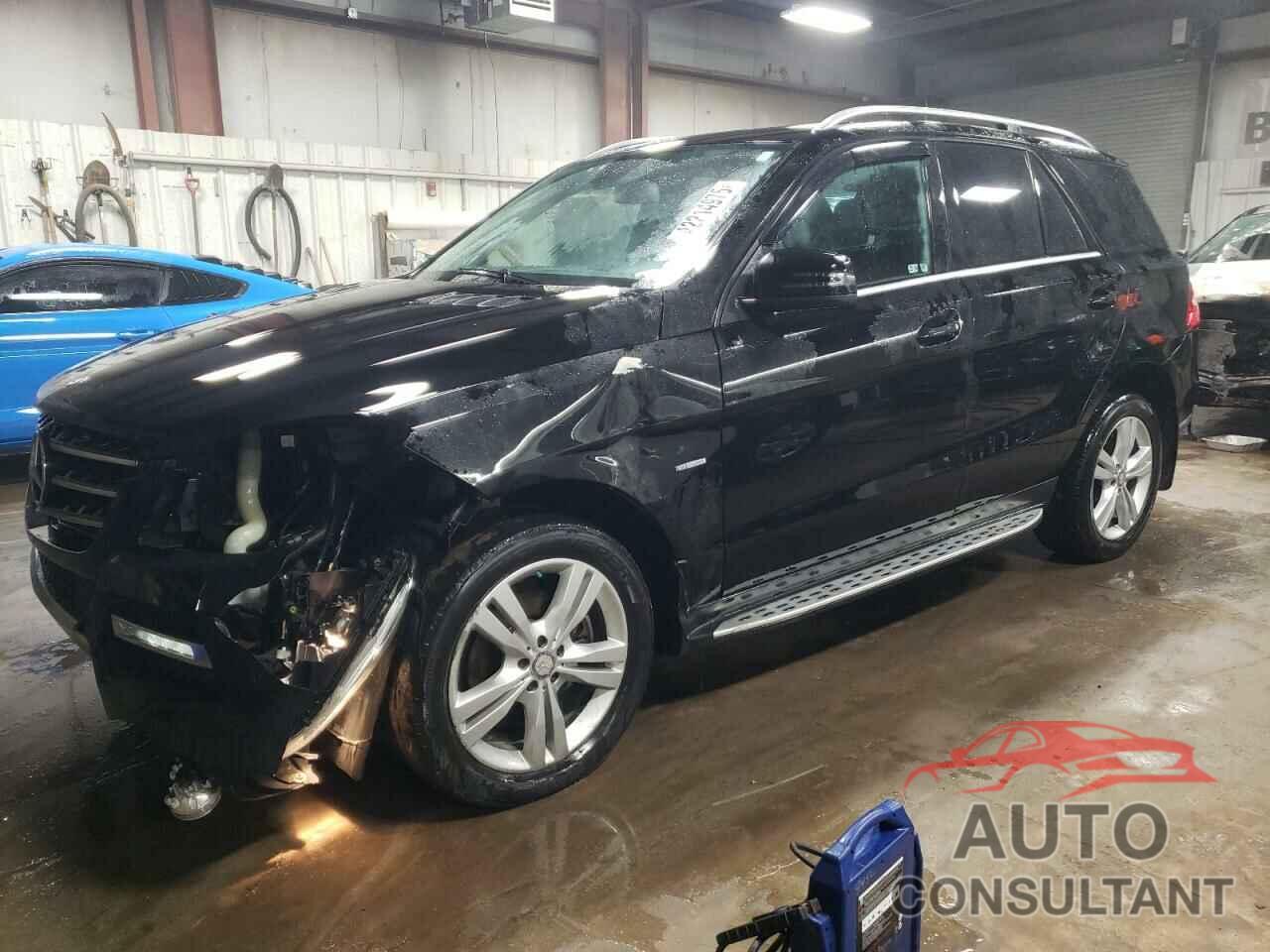 MERCEDES-BENZ M-CLASS 2012 - 4JGDA5HB5CA036892