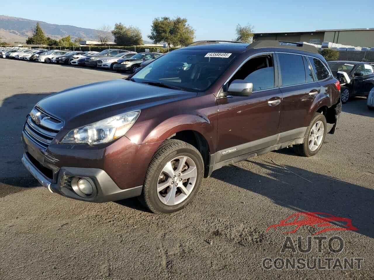 SUBARU OUTBACK 2013 - 4S4BRDSCXD2242586