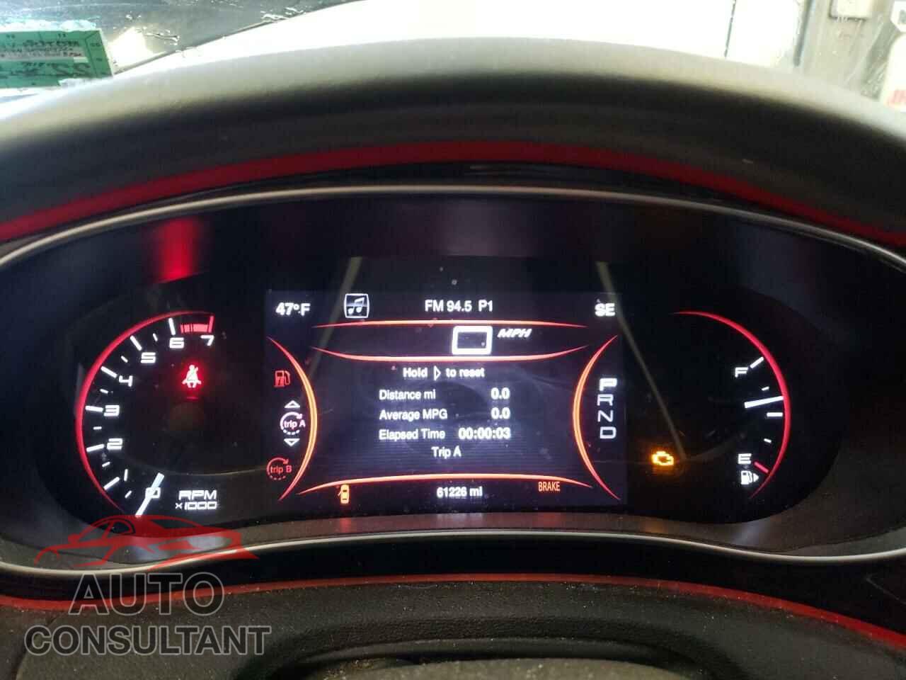 DODGE DART 2015 - 1C3CDFDH2FD159760